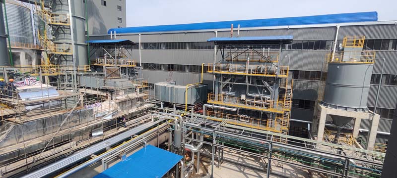 In 2023, the by-product steam of the waste heat boiler device of Hunan Liheng 250,000 tons/year lithium battery anode material precursor and waste heat comprehensive utilization project will be 12.5 t/h
