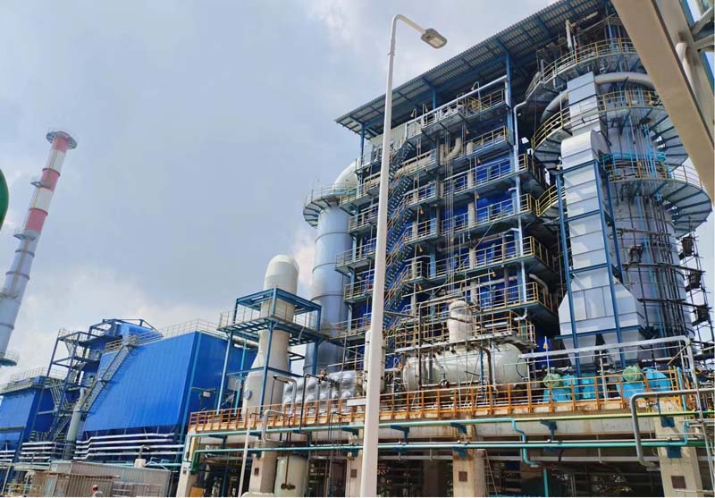 In 2022, Huizhou Zhongxin Chemical Co., Ltd. 450,000 tons/year phenol acetone project waste heat recovery device