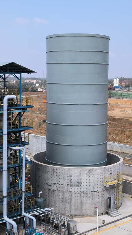 In 2022, Hunan Zhongchuang Chemical Co., Ltd. 100,000 tons of annual electronic grade carbonate project ground closed torch